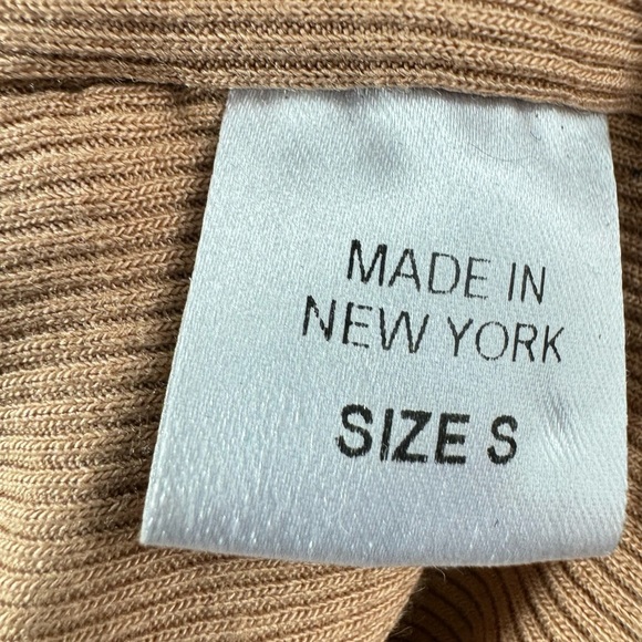 Torn By Ronny Kobo Size Small Blouson Dress Ruched Bodycon Skirt Ribbed - Picture 5 of 6